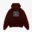 Straight Outta Erode Men/Unisex Acid Wash Hoodie in Maroon Color